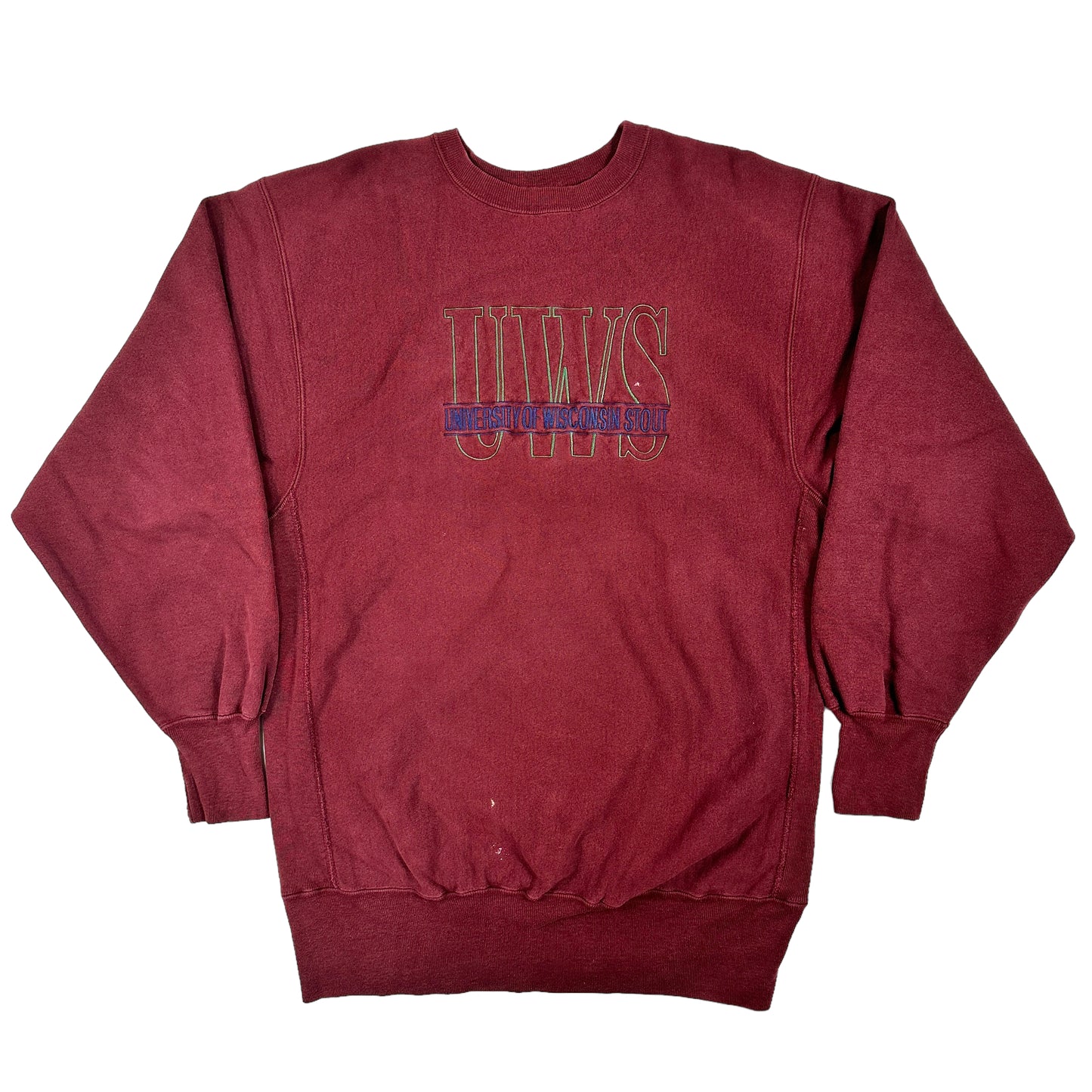 リバースウィーブ REVERSE WEAVE 90s アメリカ製 ウィスコンシン大学 スタウト校 チャンピオン