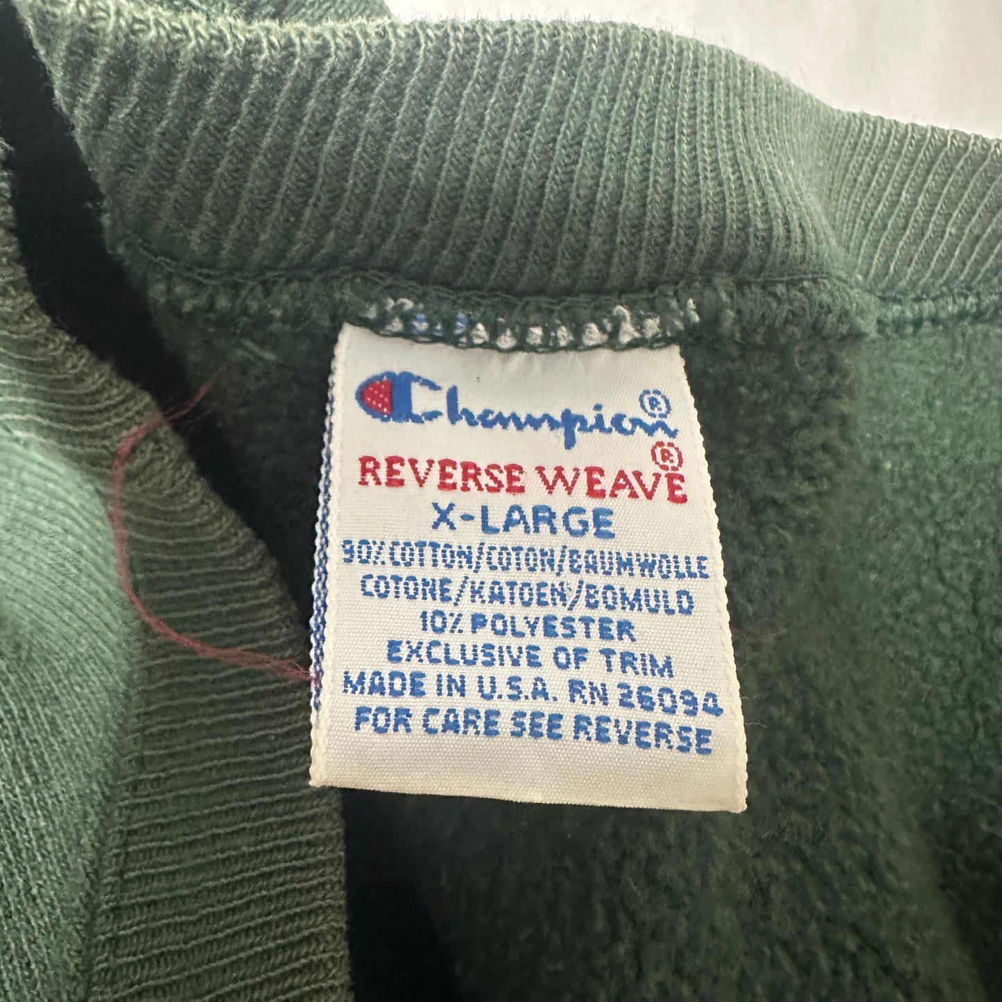 90s リバースウィーブ スクリプトロゴ チャンピオン RN26094 REVERSEWEAVE