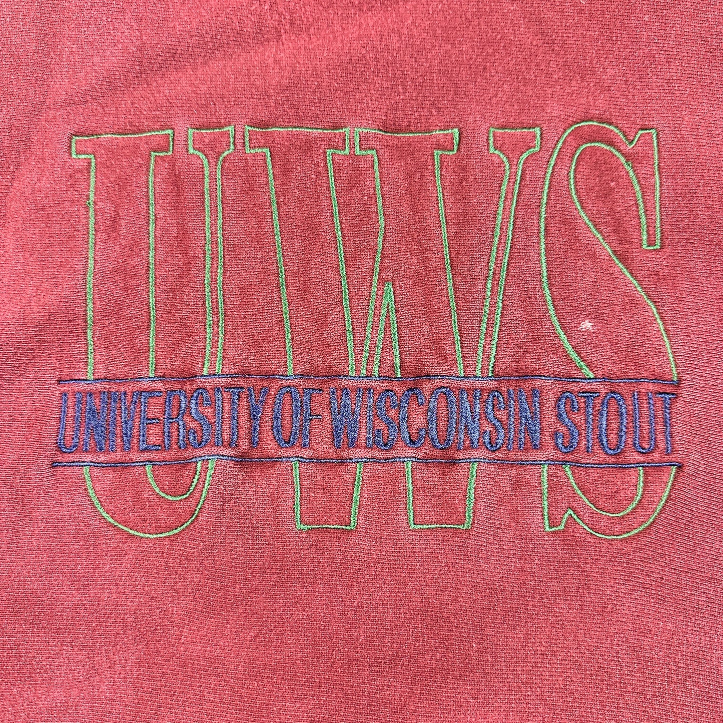 リバースウィーブ REVERSE WEAVE 90s アメリカ製 ウィスコンシン大学 スタウト校 チャンピオン