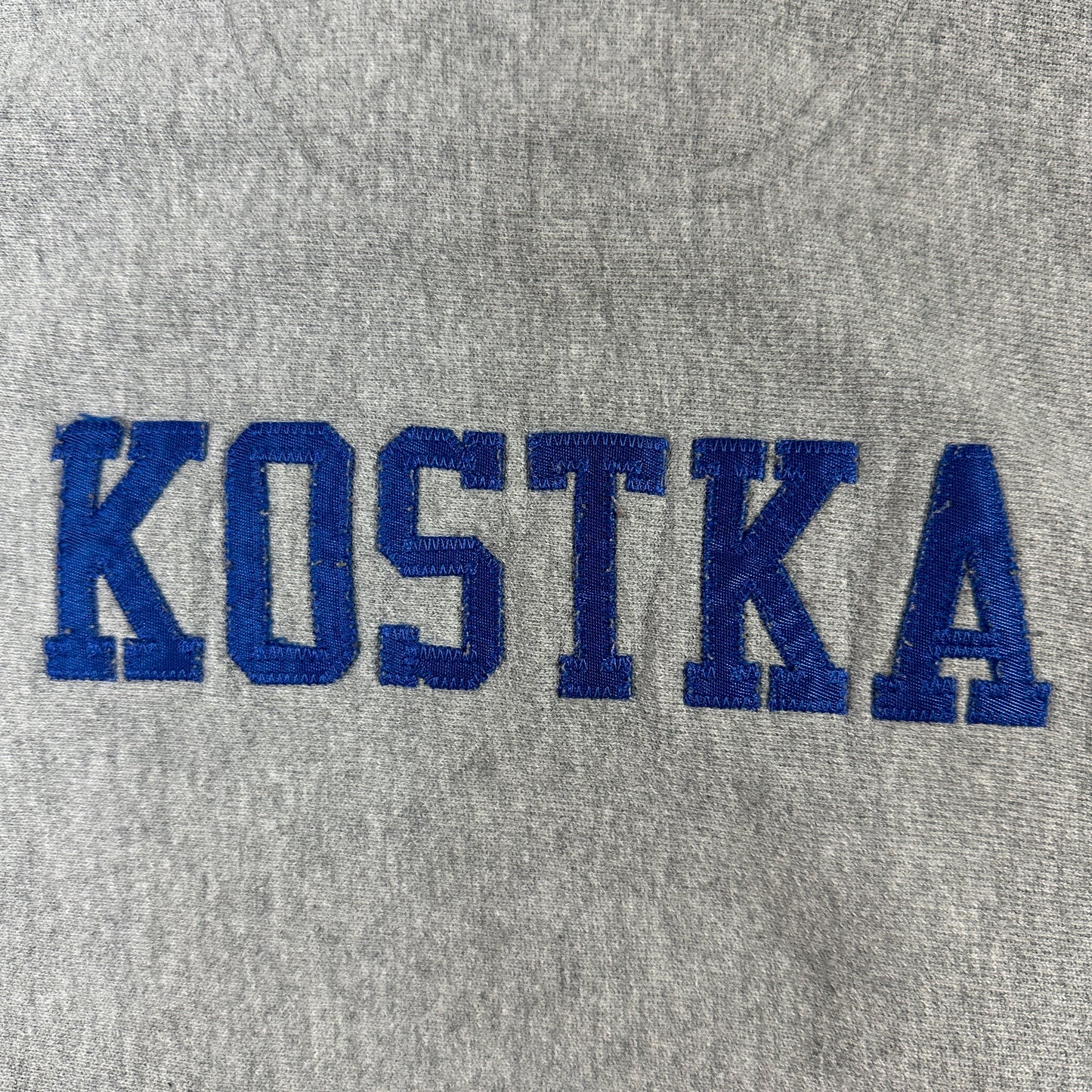 00s プレミアムリバースウィーブ 両面 ワッペン premium REVERSE WEAVE KOSTKA
