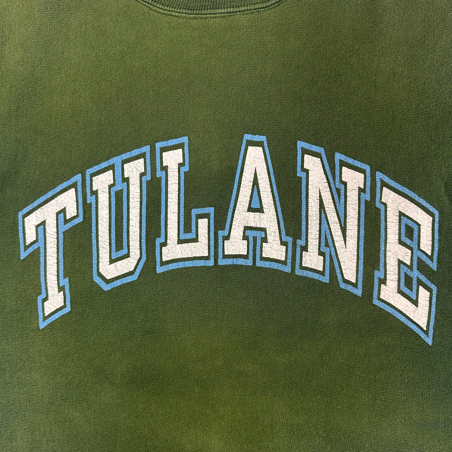 90s リバースウィーブ フェード テュレーン大学 RN26094 Tulane REVERSEWEAVE
