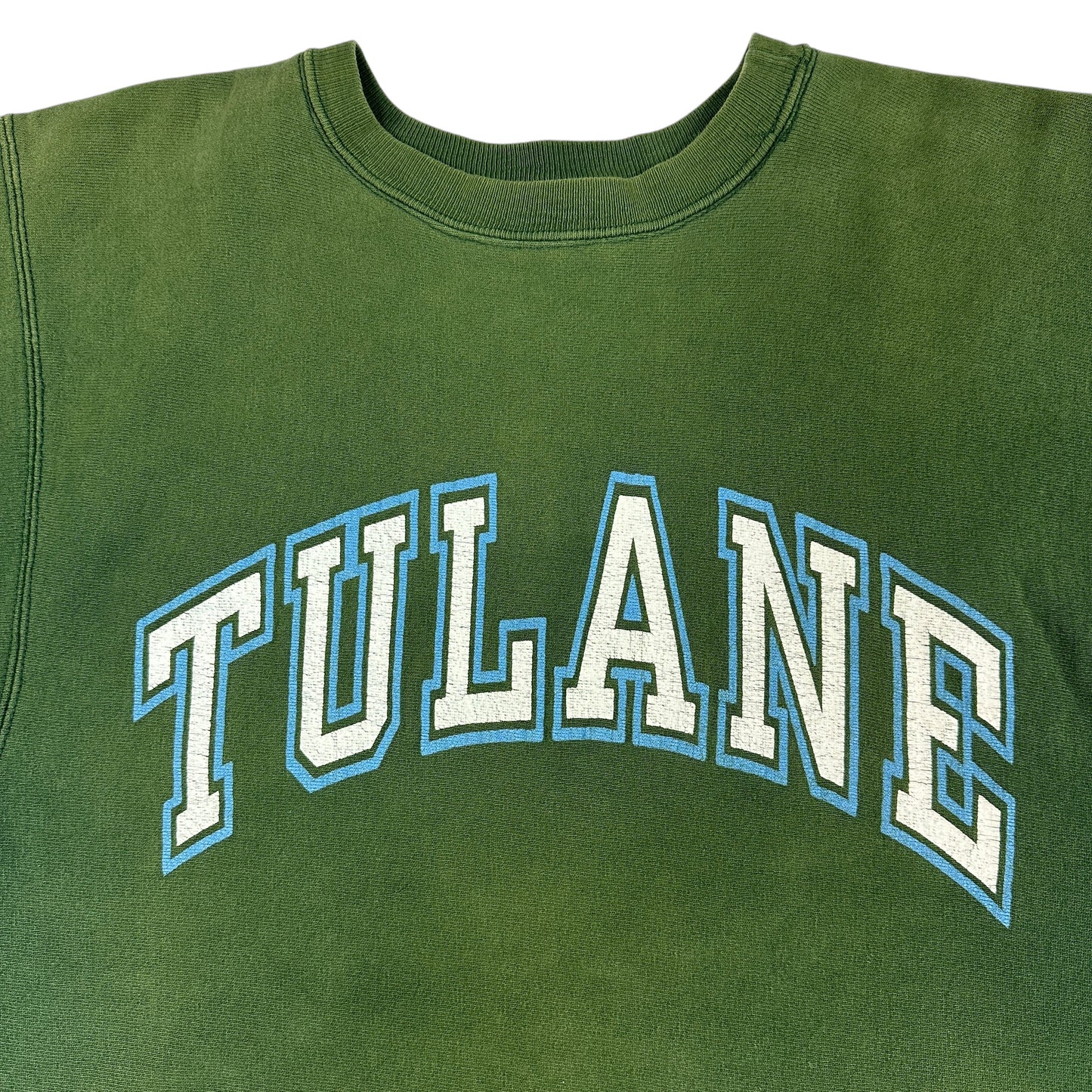 90s リバースウィーブ フェード テュレーン大学 RN26094 Tulane REVERSEWEAVE
