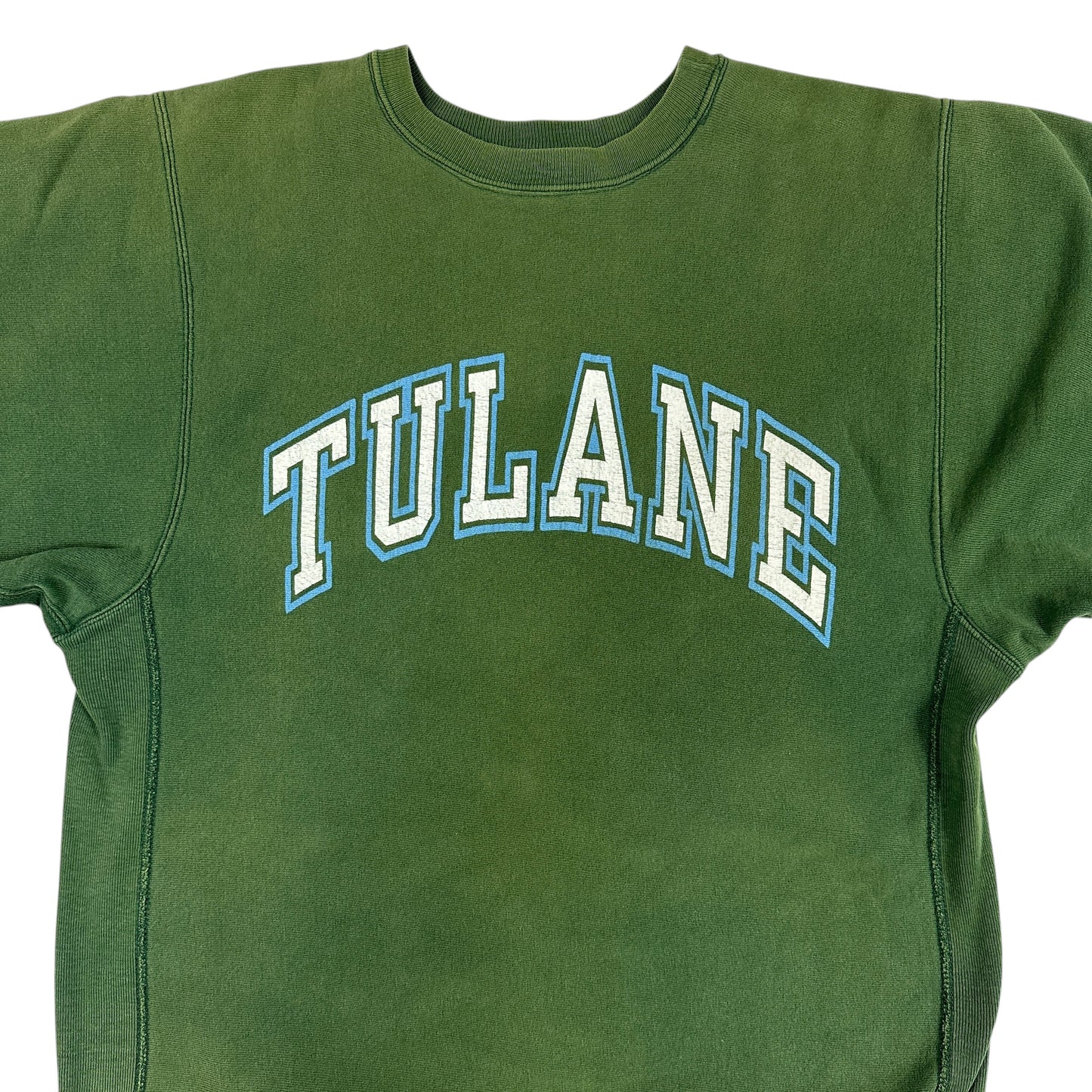 90s リバースウィーブ フェード テュレーン大学 RN26094 Tulane REVERSEWEAVE