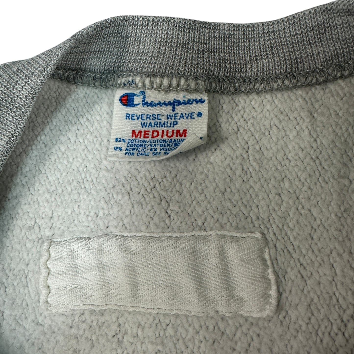 80s REVERSEWEAVE USMA リバースウィーブ プリントタグ最初期