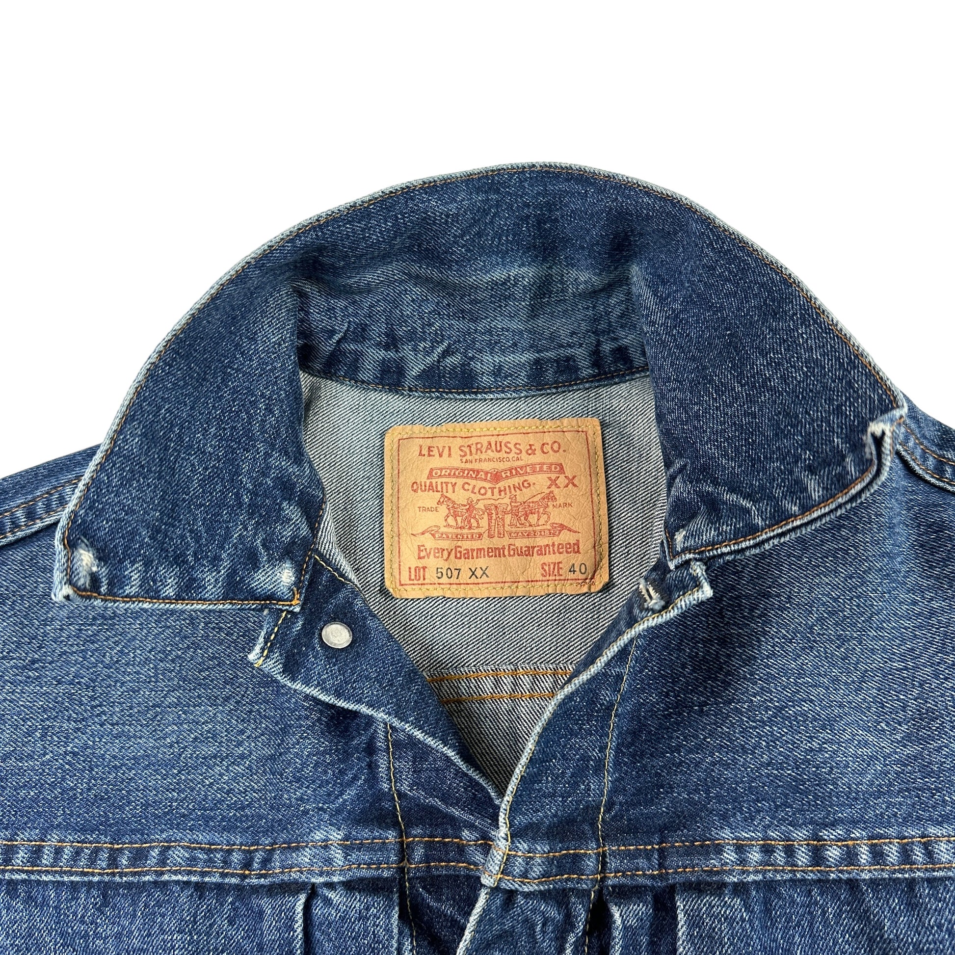 90s リーバイス 507XX バレンシア 復刻 サイズ40 セカンド 2ND LEVIS 