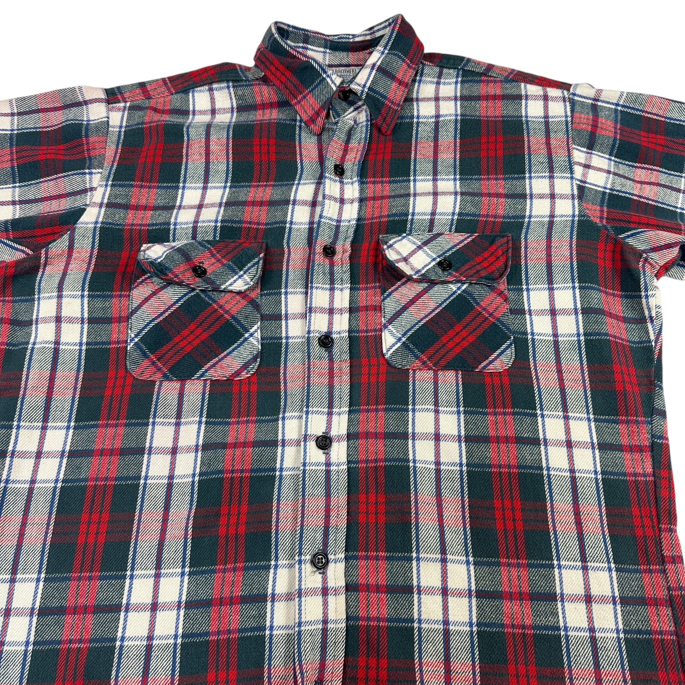 80s ファイブブラザー ネルシャツ RN14372 FIVE BROTHER Flannel
